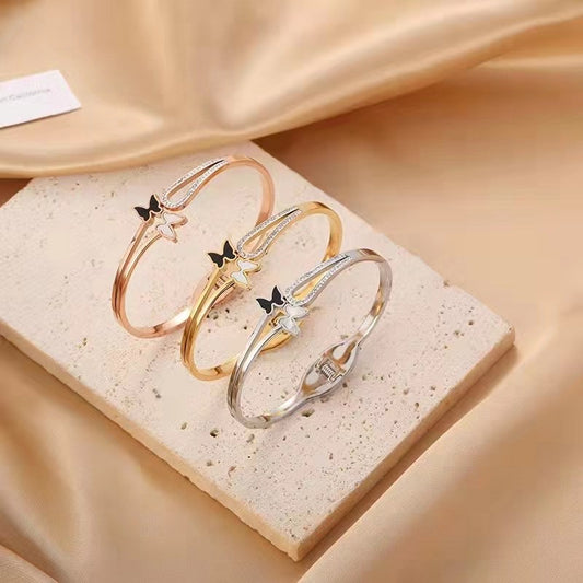 Premium Gold Butterfly Bracelet