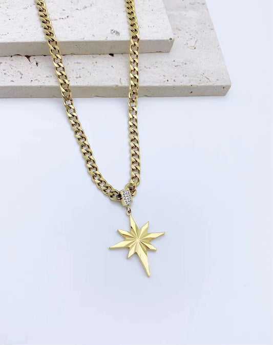 Premium Metal Star Necklace