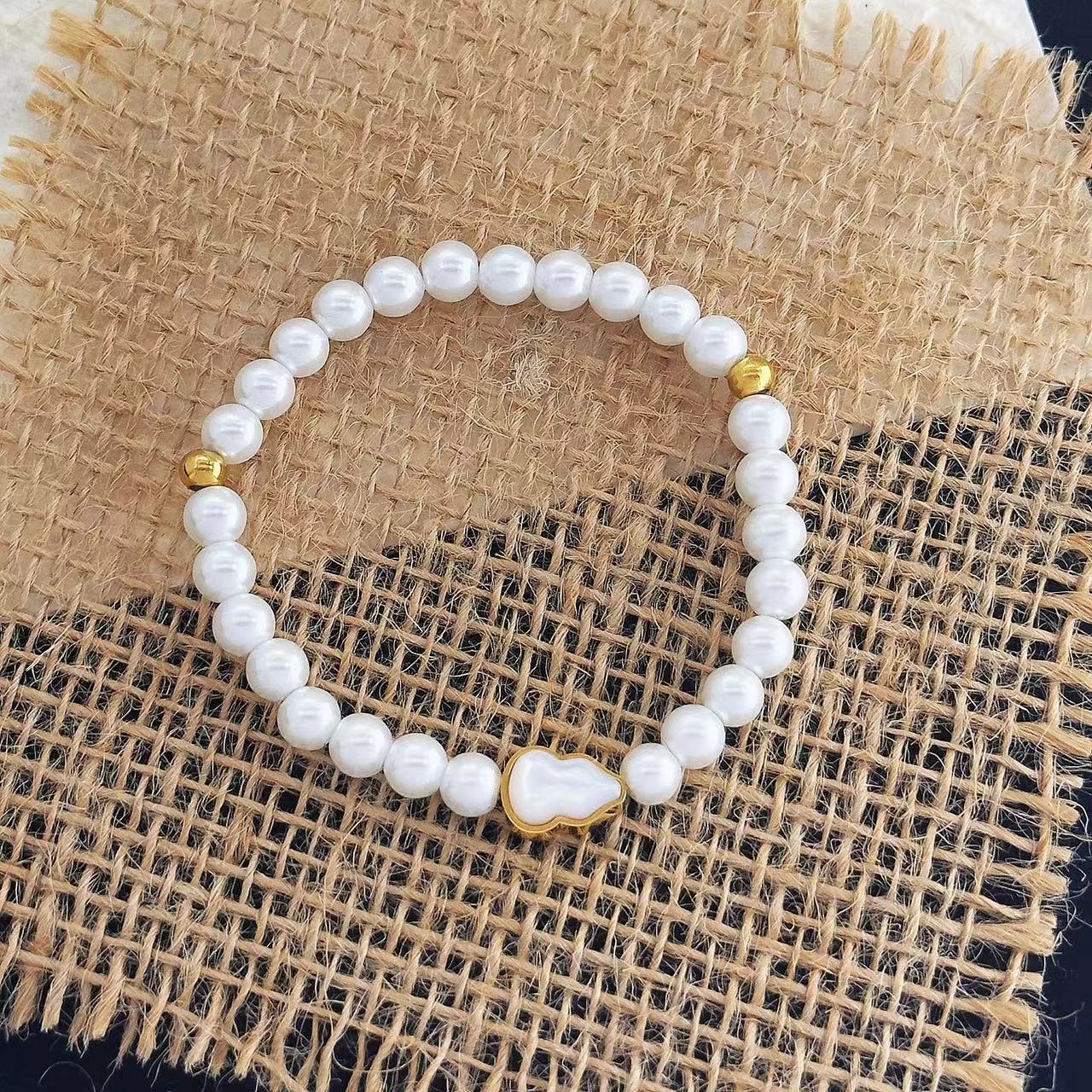 Premium Pearl Love Bracelet